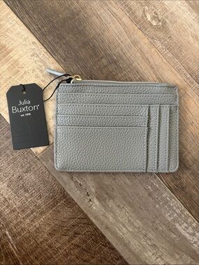 Julia Buxton Cement Slot Coin Purse